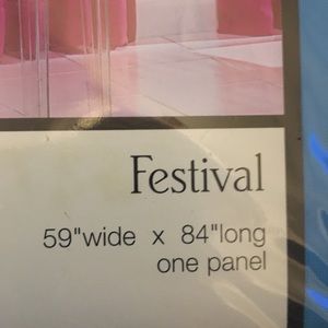 Window Sheers Turquoise Long (Sheer Curtains)